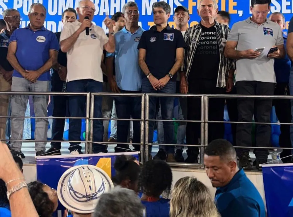 Lulinha Fortalece Base em Feira de Santana ao Lado de ACM Neto, José Ronaldo e João Roma